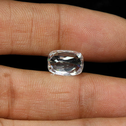 White Zircon 6.48 Carat