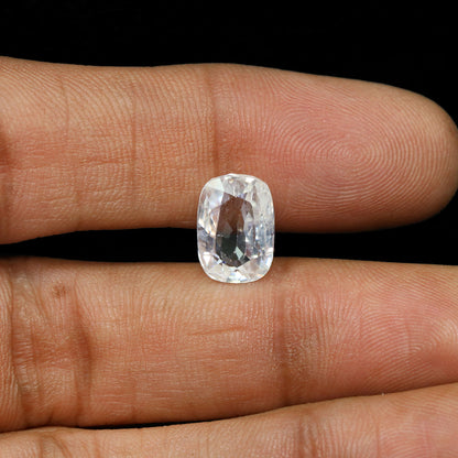 White Zircon 6.48 Carat