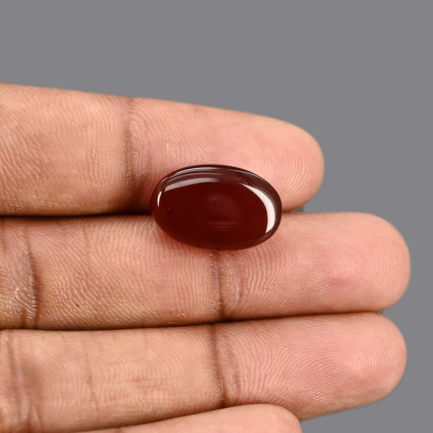 Red Yemeni Aqeeq 12.87 Carat