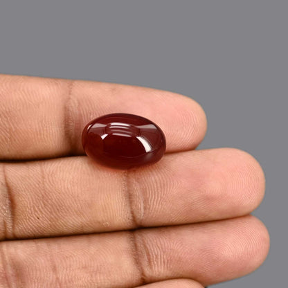 Red Yemeni Aqeeq 12.33 Carat