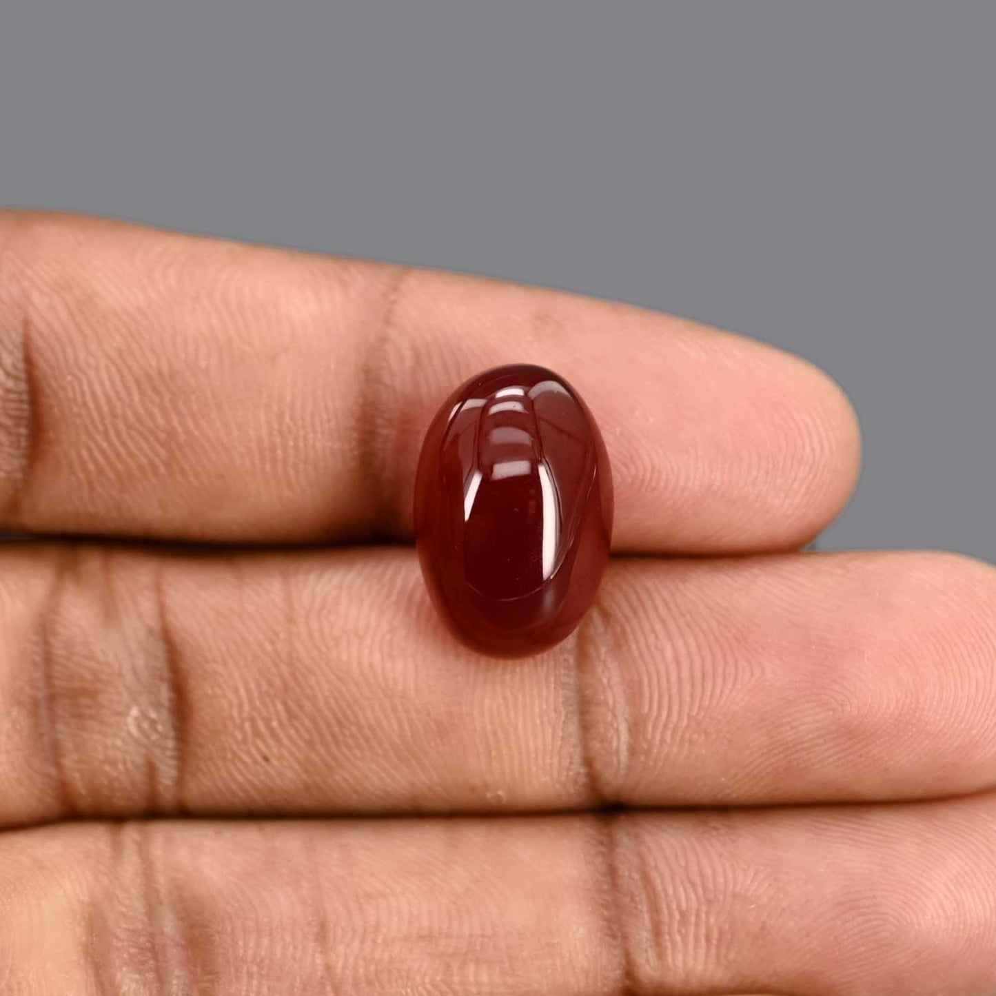 Red Yemeni Aqeeq 12.33 Carat