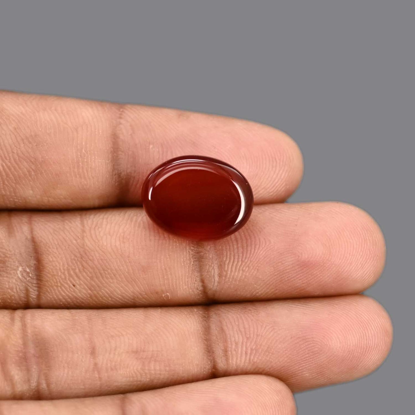 Red Yemeni Aqeeq 12.64 Carat