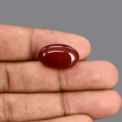 Red Yemeni Aqeeq 11.98 Carat