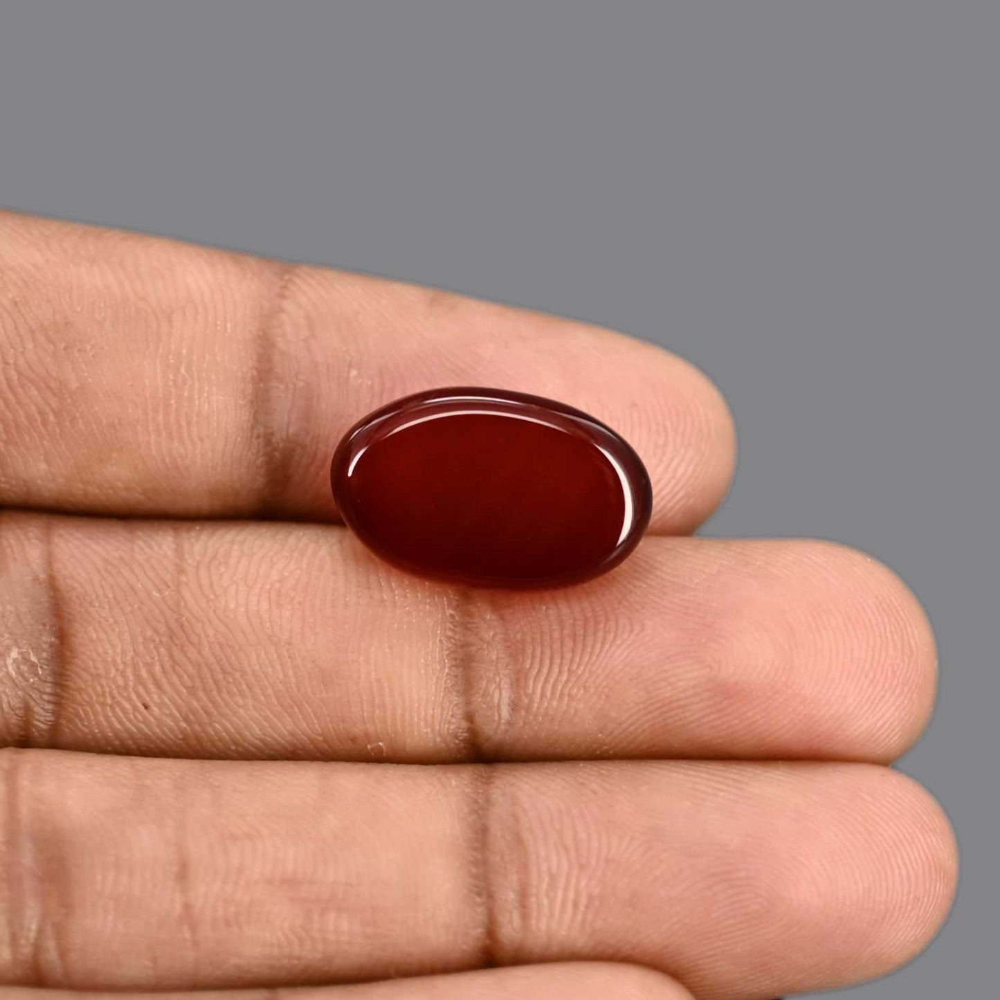 Red Yemeni Aqeeq 11.98 Carat