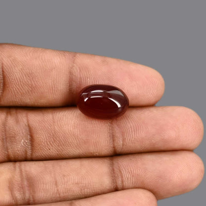 Red Yemeni Aqeeq 9.87 Carat