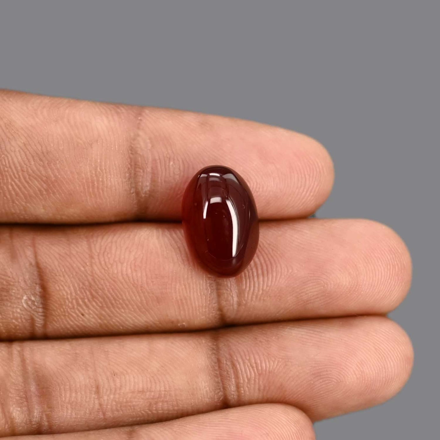 Red Yemeni Aqeeq 9.87 Carat
