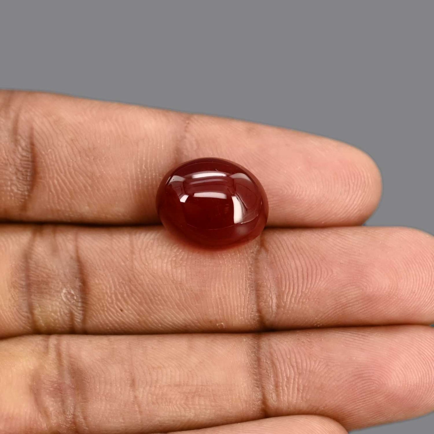 Red Yemeni Aqeeq 12.49 Carat