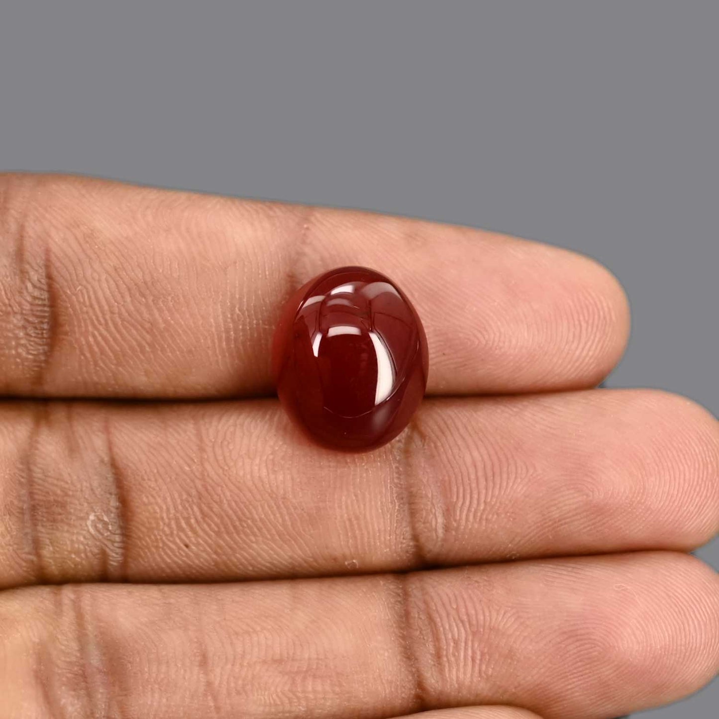 Red Yemeni Aqeeq 12.49 Carat