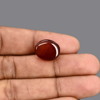 Red Yemeni Aqeeq 12.49 Carat