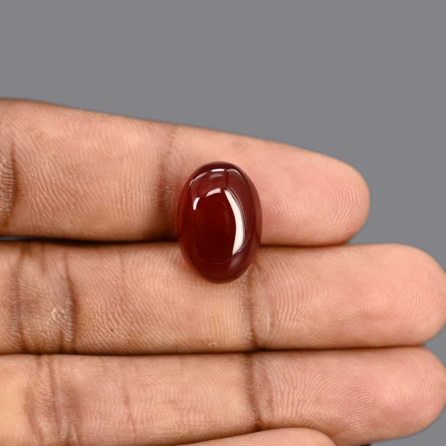 Red Yemeni Aqeeq 12.3 Carat