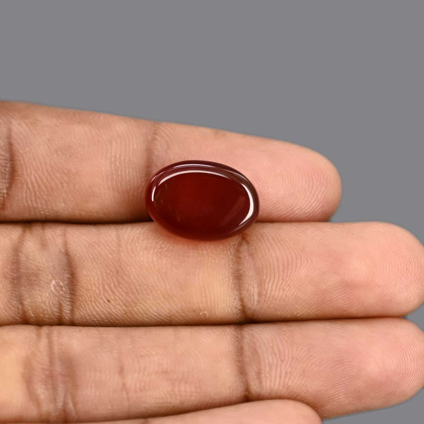 Red Yemeni Aqeeq 12.3 Carat