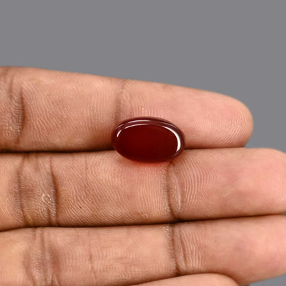 Red Yemeni Aqeeq 9.56 Carat