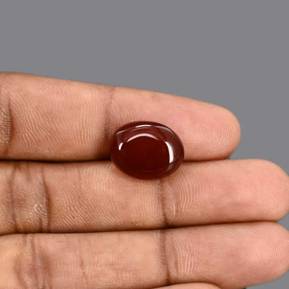 Red Yemeni Aqeeq 9.77 Carat