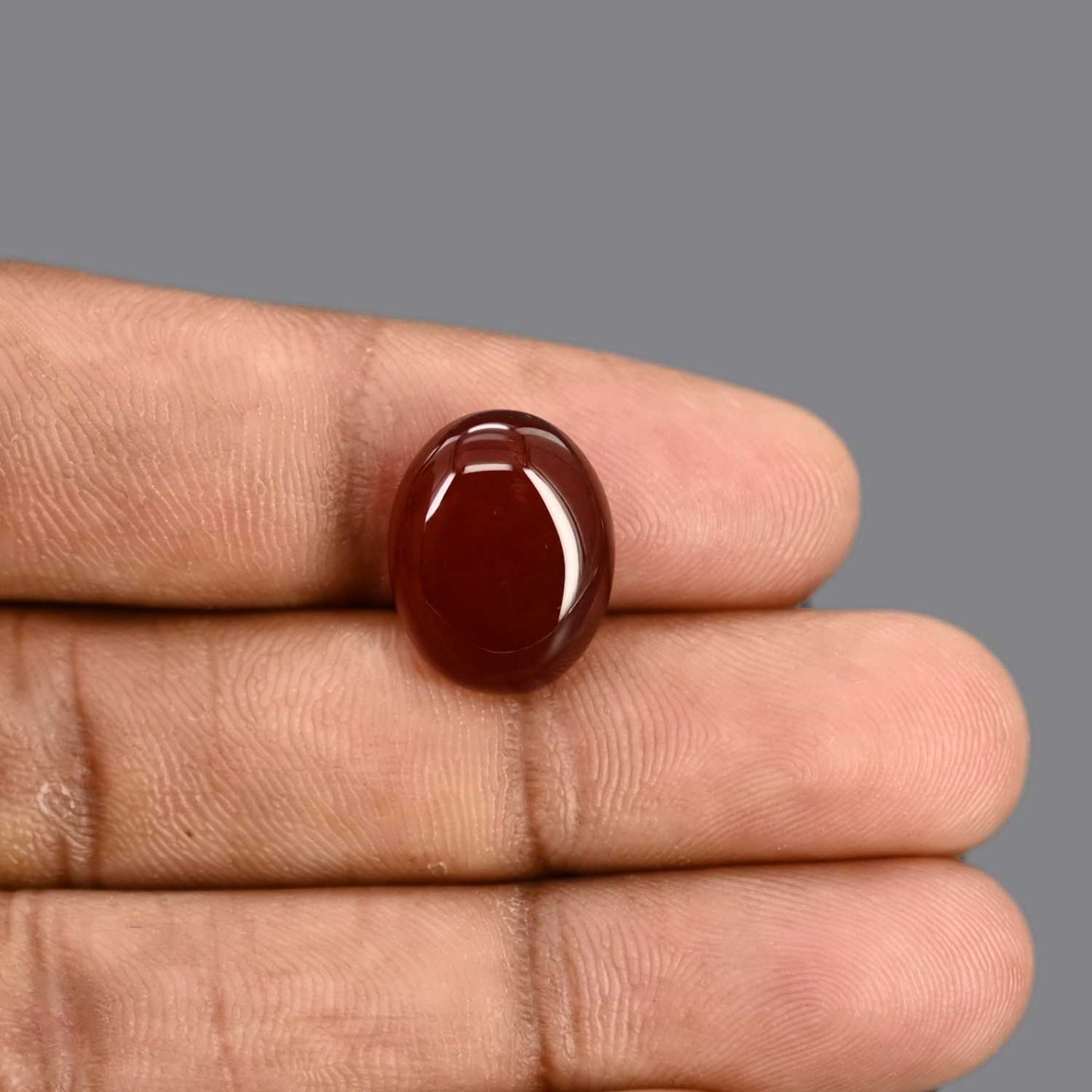 Red Yemeni Aqeeq 9.77 Carat