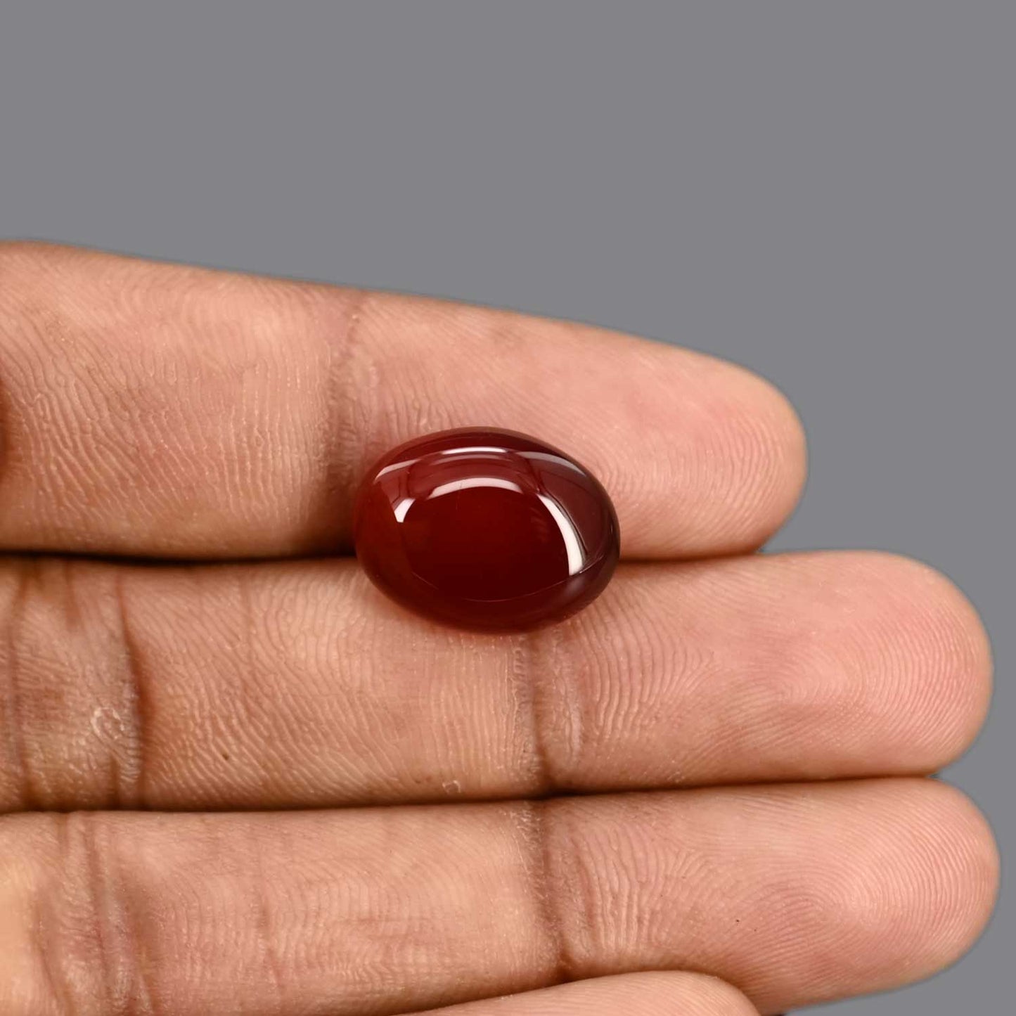 Red Yemeni Aqeeq 9.38 Carat