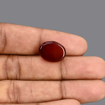 Red Yemeni Aqeeq 9.38 Carat
