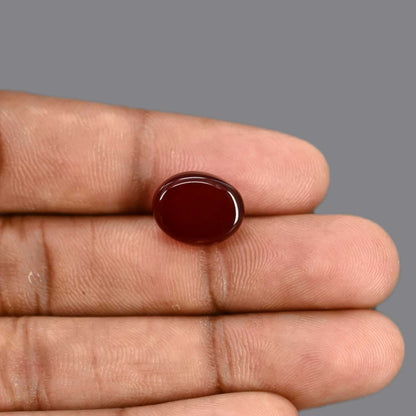 Red Yemeni Aqeeq 7.78 Carat