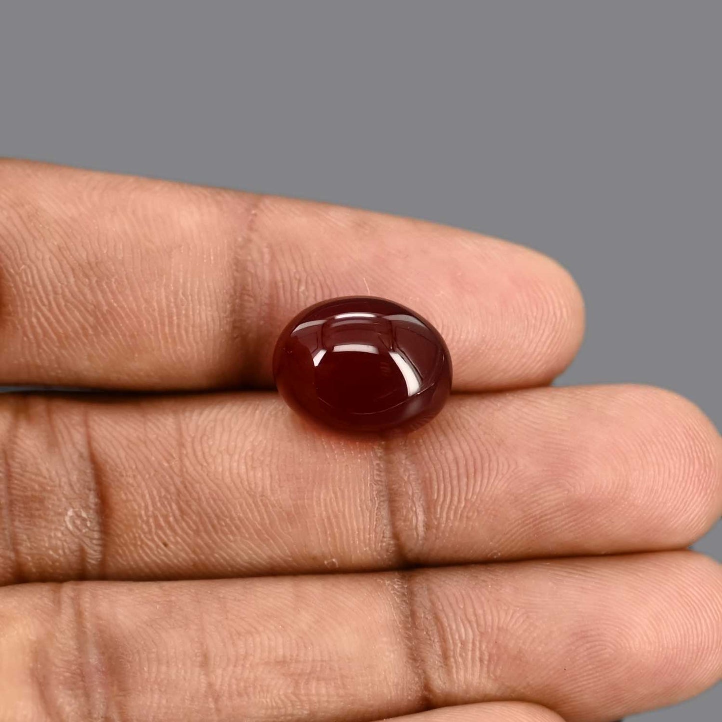 Red Yemeni Aqeeq 9.87 Carat