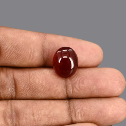 Red Yemeni Aqeeq 9.87 Carat