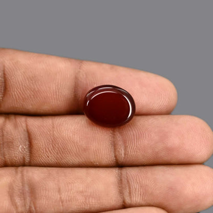 Red Yemeni Aqeeq 9.87 Carat