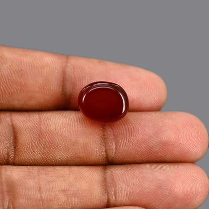 Red Yemeni Aqeeq 11.37 Carat