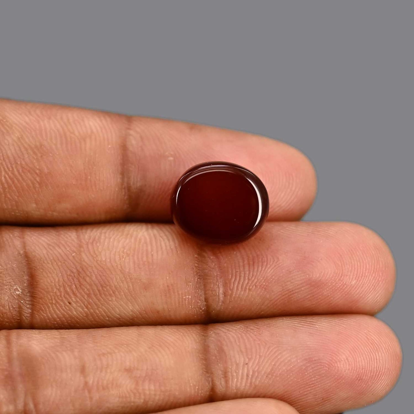 Red Yemeni Aqeeq 11.58 Carat