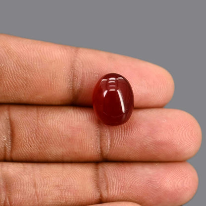 Red Yemeni Aqeeq 9.94 Carat