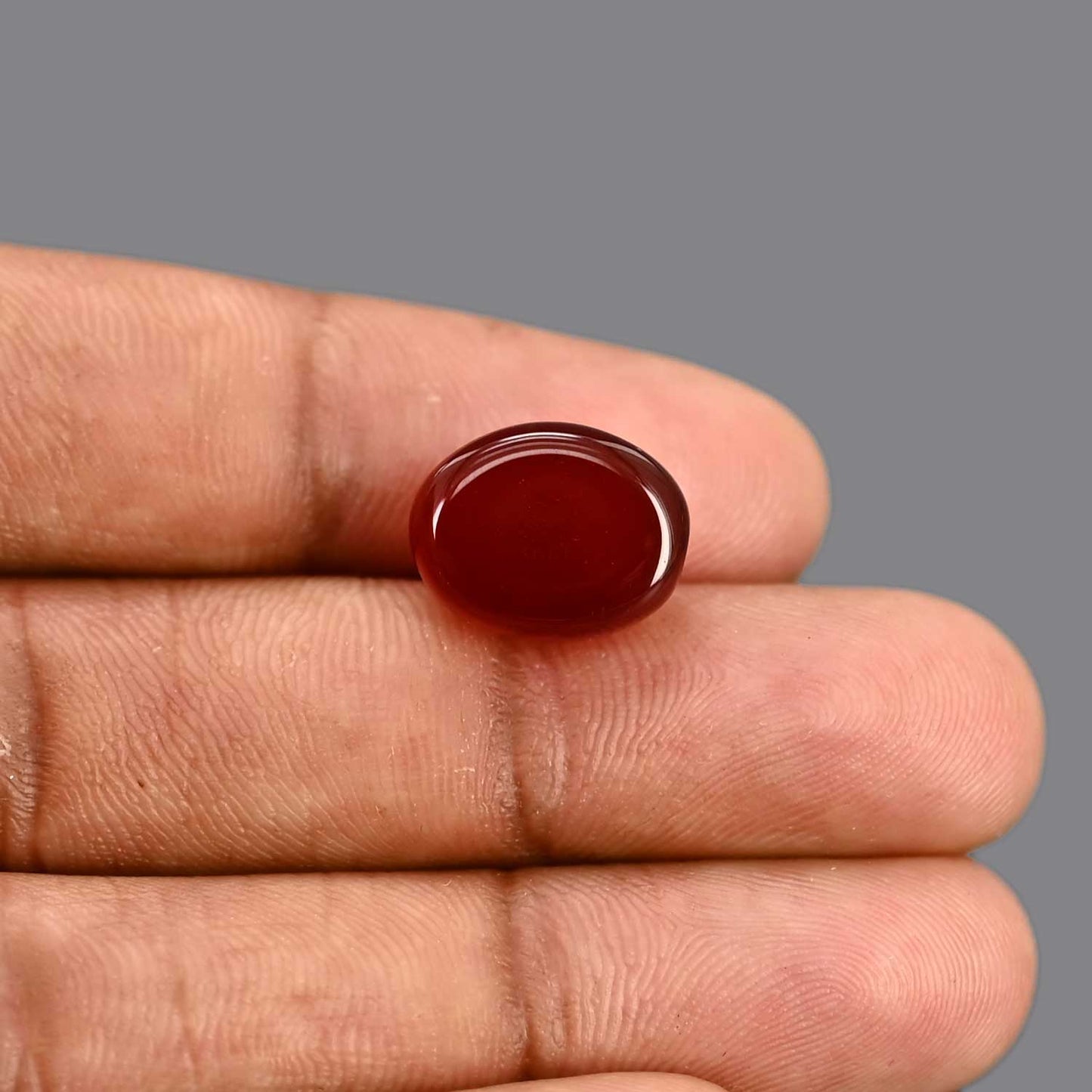 Red Yemeni Aqeeq 9.94 Carat