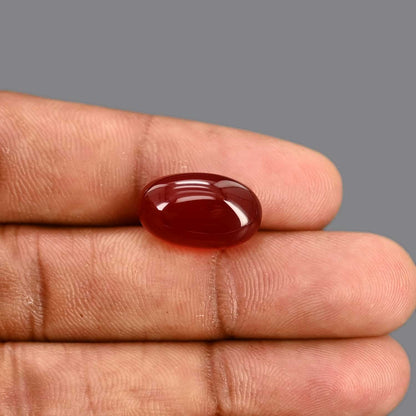 Red Yemeni Aqeeq 9.99 Carat