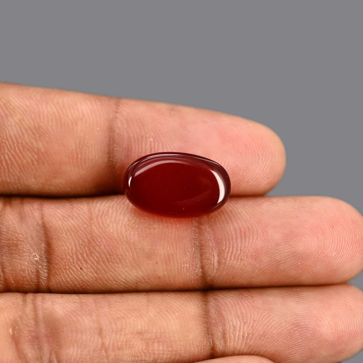 Red Yemeni Aqeeq 9.99 Carat