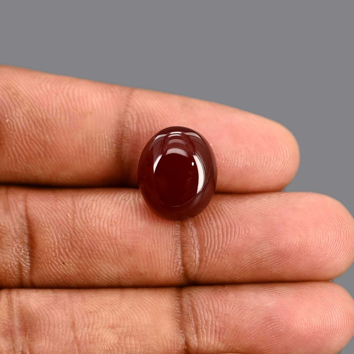 Red Yemeni Aqeeq 10.67 Carat