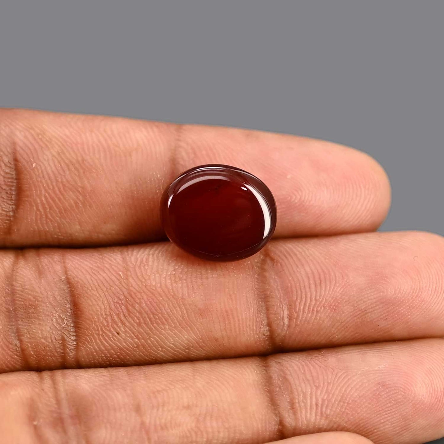 Red Yemeni Aqeeq 10.67 Carat