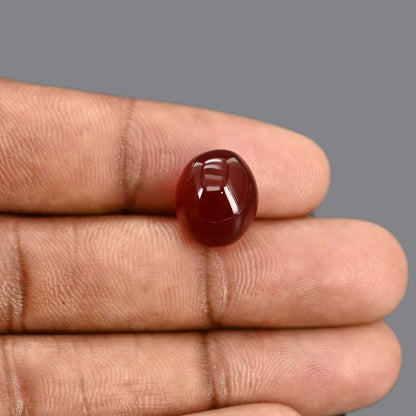 Red Yemeni Aqeeq 9.16 Carat - YMHAK16453916