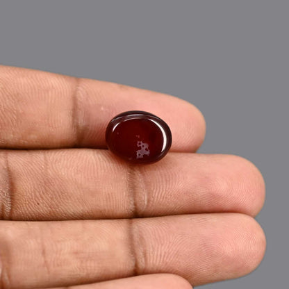 Red Yemeni Aqeeq 9.74 Carat