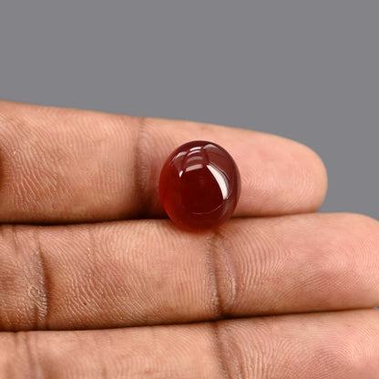 Red Yemeni Aqeeq 9.09 Carat