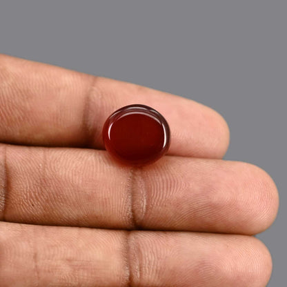 Red Yemeni Aqeeq 9.09 Carat
