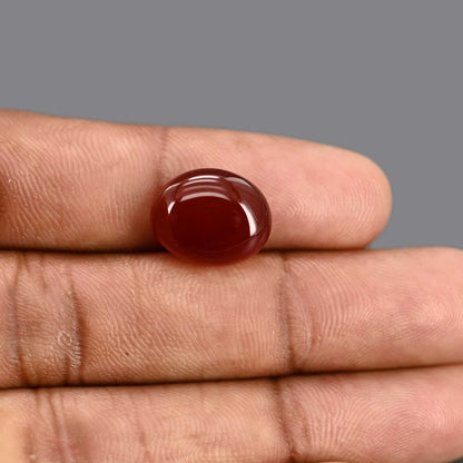 Red Yemeni Aqeeq 8.13 Carat