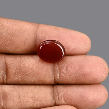 Red Yemeni Aqeeq 8.13 Carat