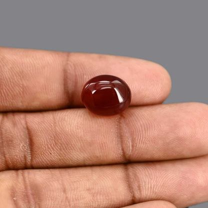Red Yemeni Aqeeq 8.94 Carat