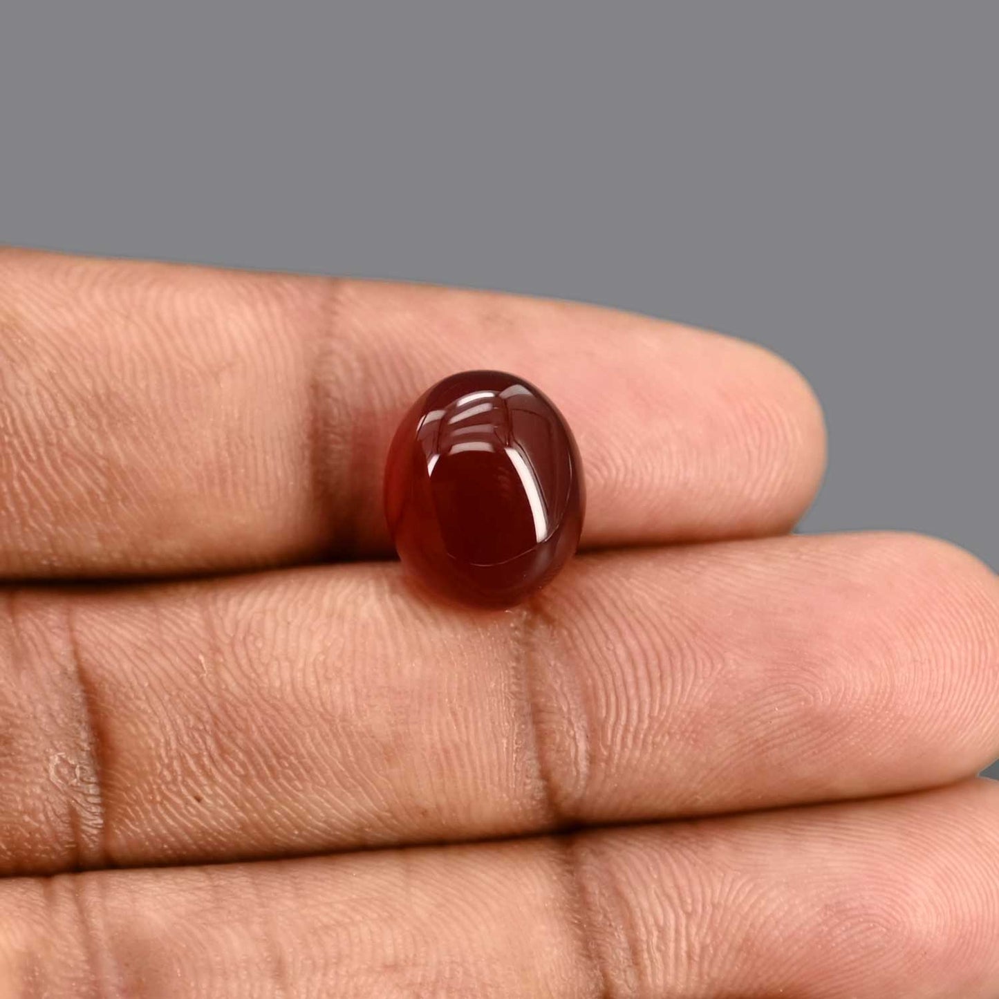 Red Yemeni Aqeeq 8.94 Carat