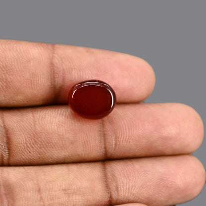 Red Yemeni Aqeeq 8.63 Carat