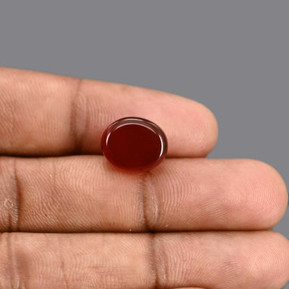 Red Yemeni Aqeeq 8.32 Carat