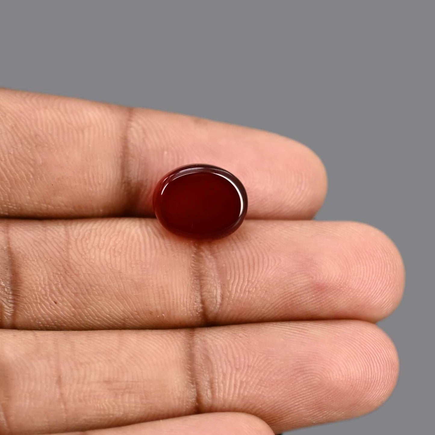 Red Yemeni Aqeeq 7.42 Carat