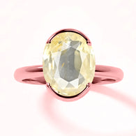 Yellow Sapphire (Pukhraj ) Stone Rings