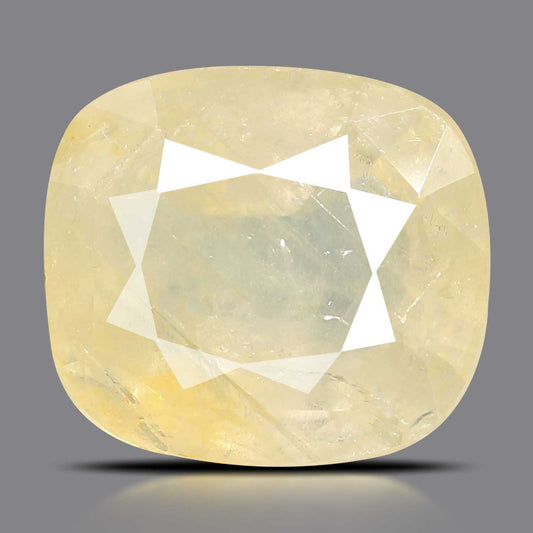 Yellow Sapphire (Pukhraj) Srilanka Cts 12.34 Ratti 13.56