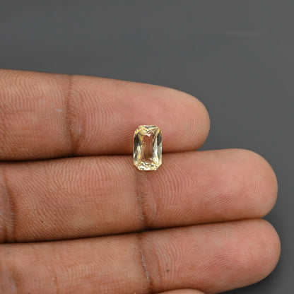 Ceylon Yellow Sapphire Carat 2.04