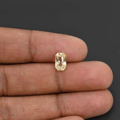 Ceylon Yellow Sapphire Carat 2.04