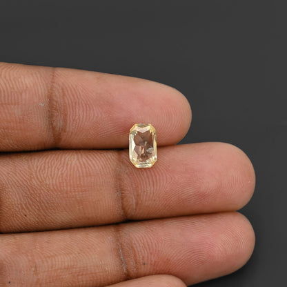 Ceylon Yellow Sapphire Carat 2.04