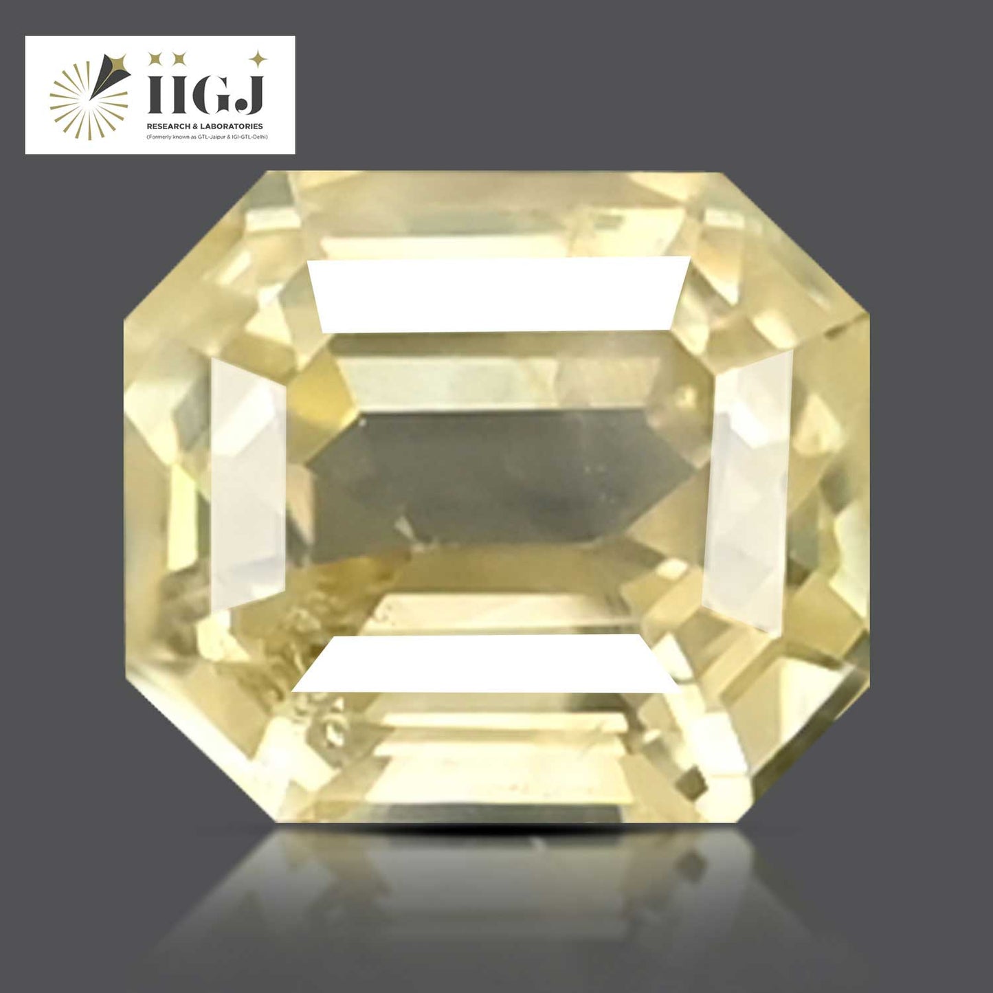 Ceylon Yellow Sapphire Carat 2.56