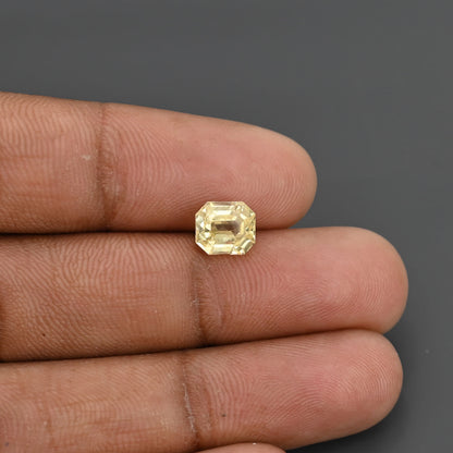 Ceylon Yellow Sapphire Carat 2.56